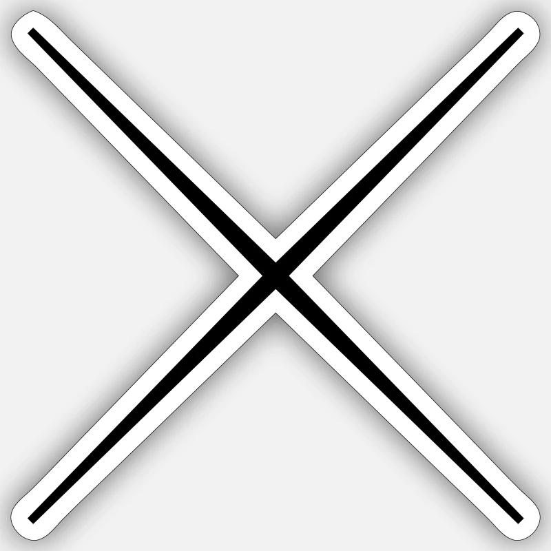 Sticker size S (10 x 10 cm) - 