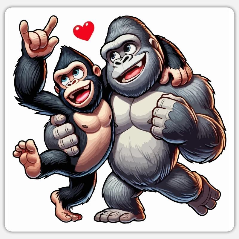 Sticker Größe S (10 x 10 cm) - 
