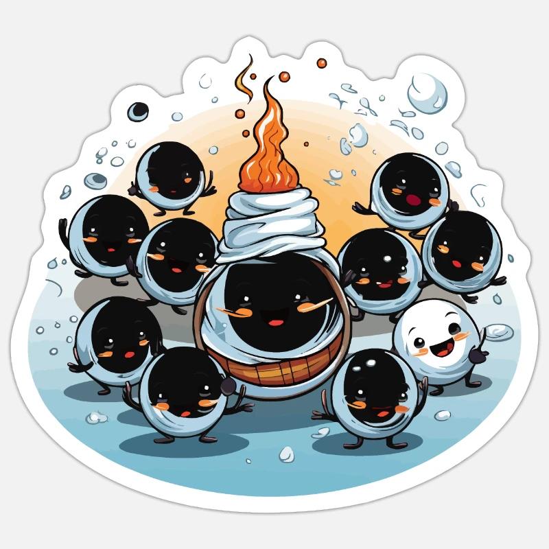 Sticker Größe S (10 x 10 cm) - 