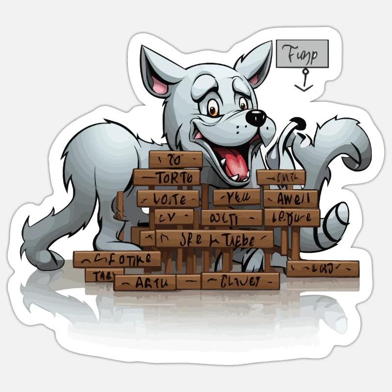 Sticker taille S (10 x 10 cm) - 