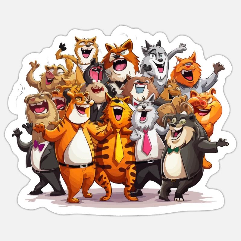 Sticker Größe S (10 x 10 cm) - 