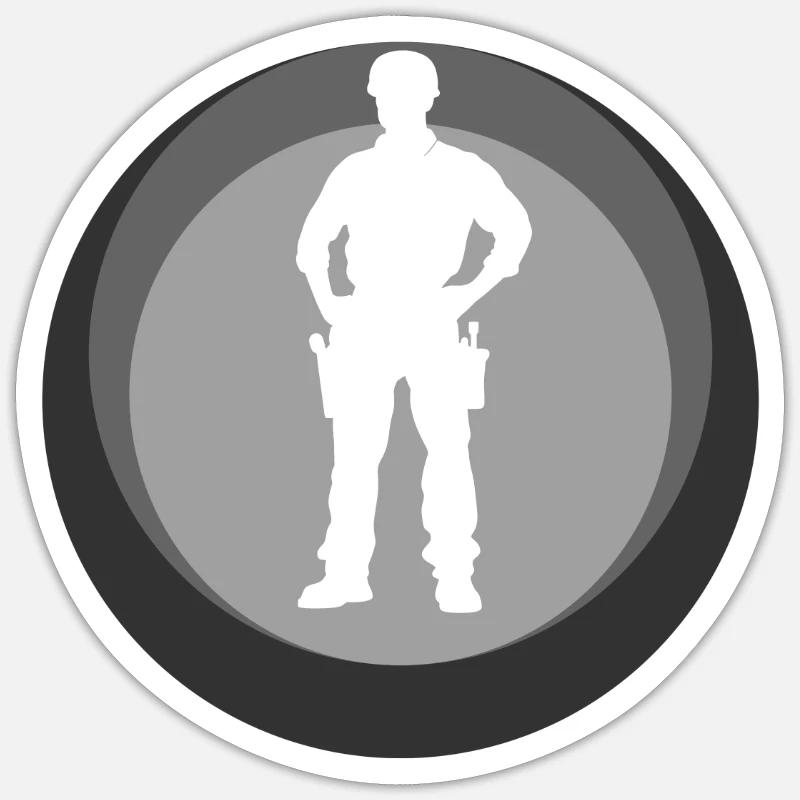 Sticker size S (10 x 10 cm) - 