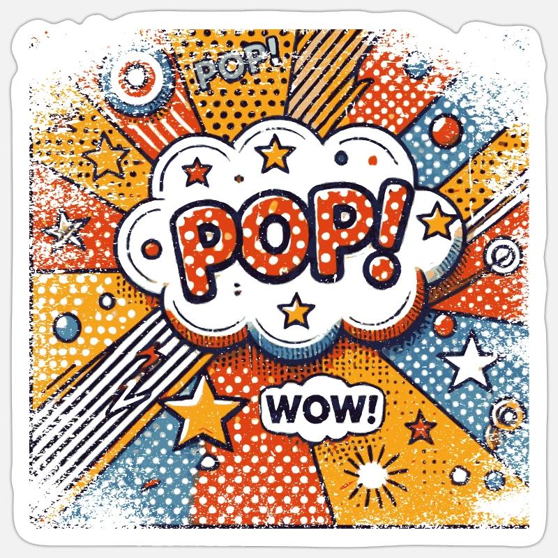 Sticker Größe S (10 x 10 cm) - 
