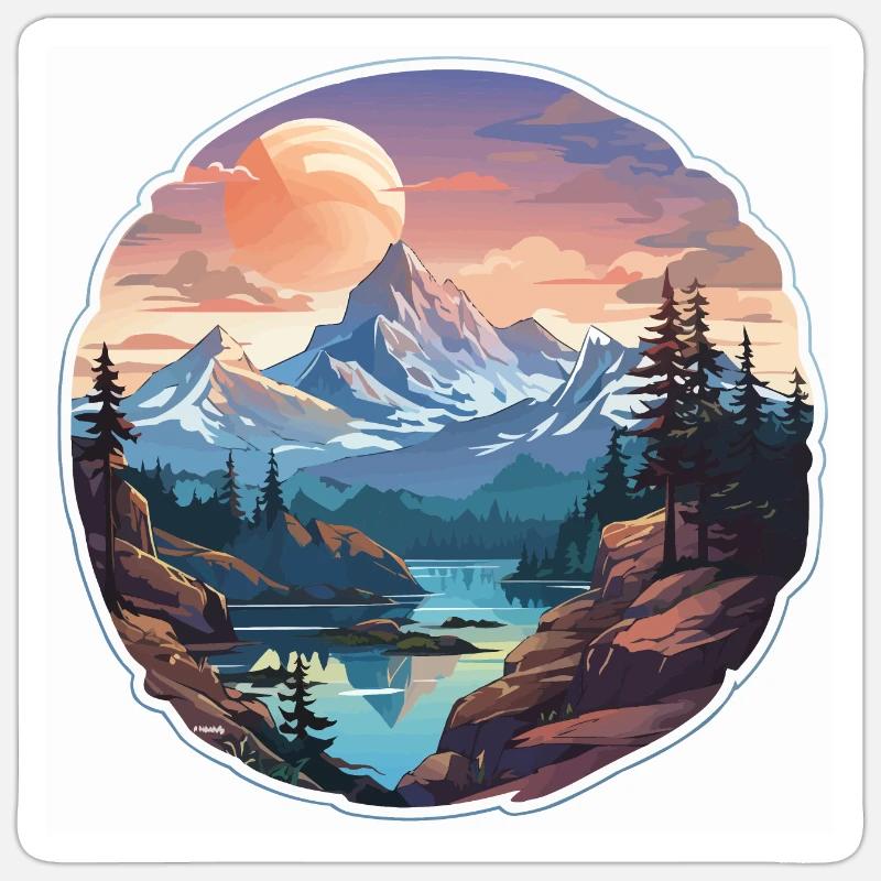 Sticker taille S (10 x 10 cm) - 