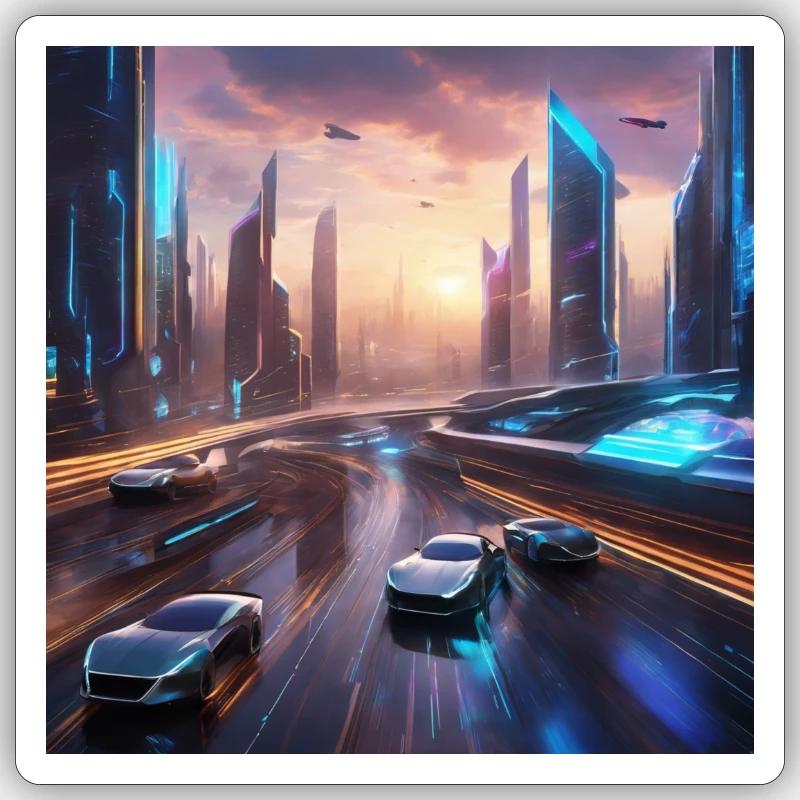 Future Sticker size S (10 x 10 cm)