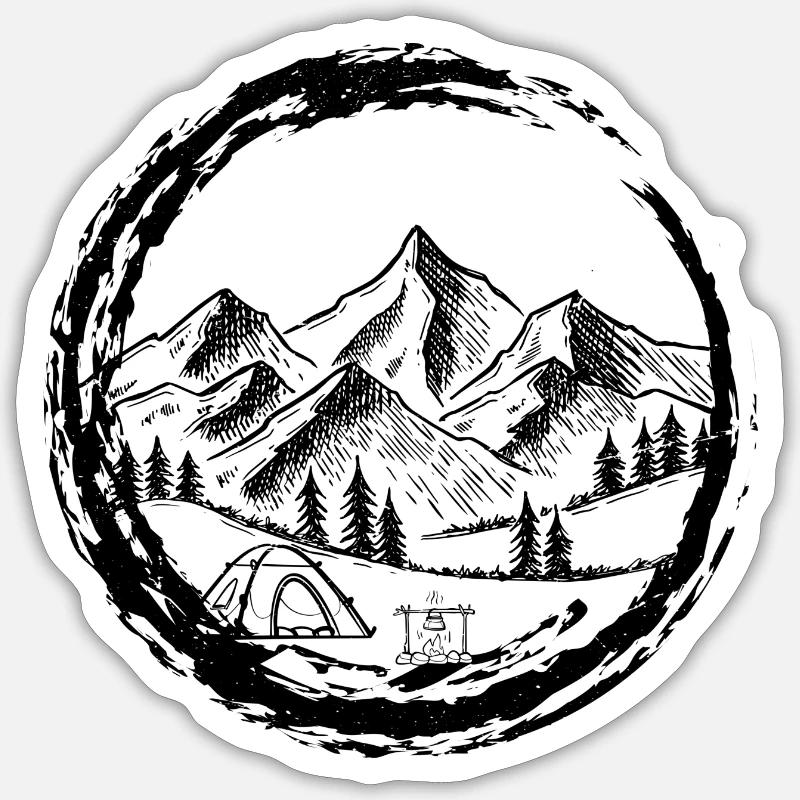 Sticker taille S (10 x 10 cm) - 