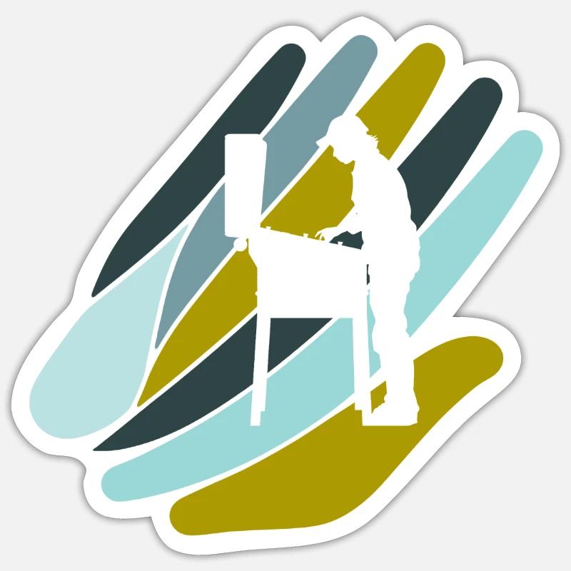 Sticker size S (10 x 10 cm) -