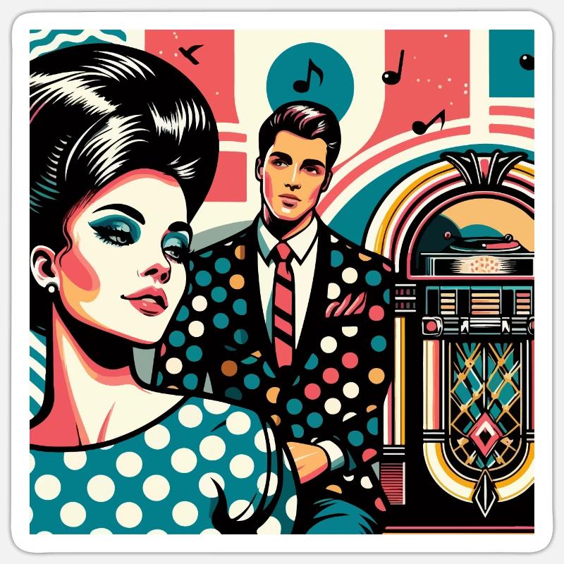 Sticker Größe S (10 x 10 cm) - 