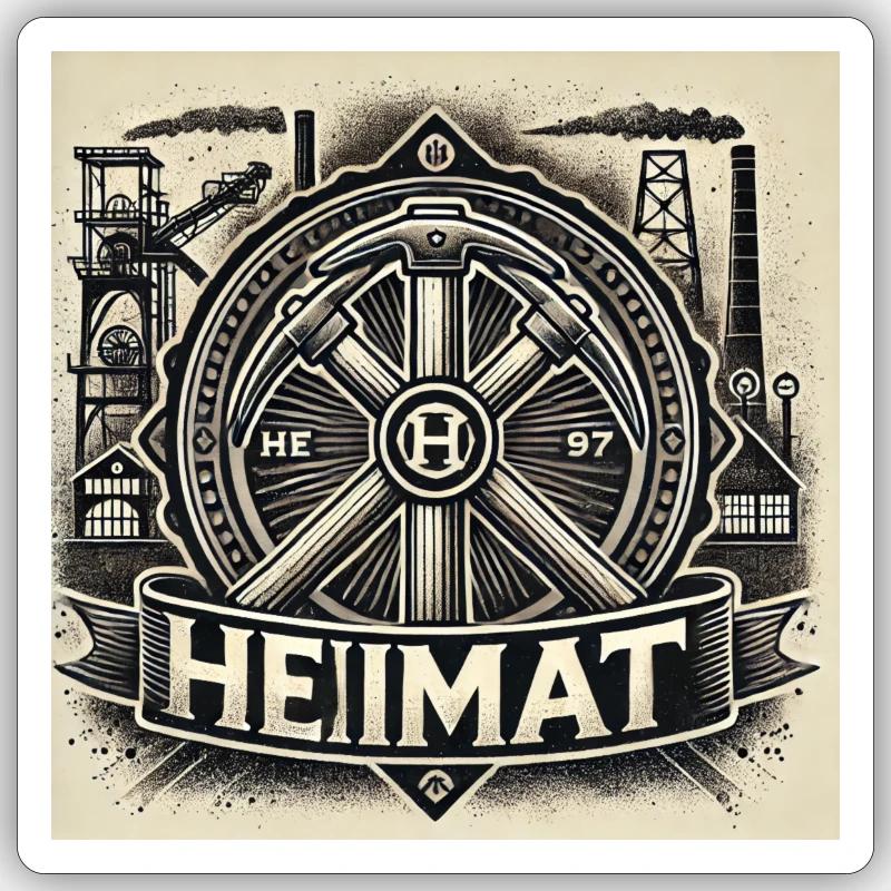 Sticker Größe S (10 x 10 cm) - 