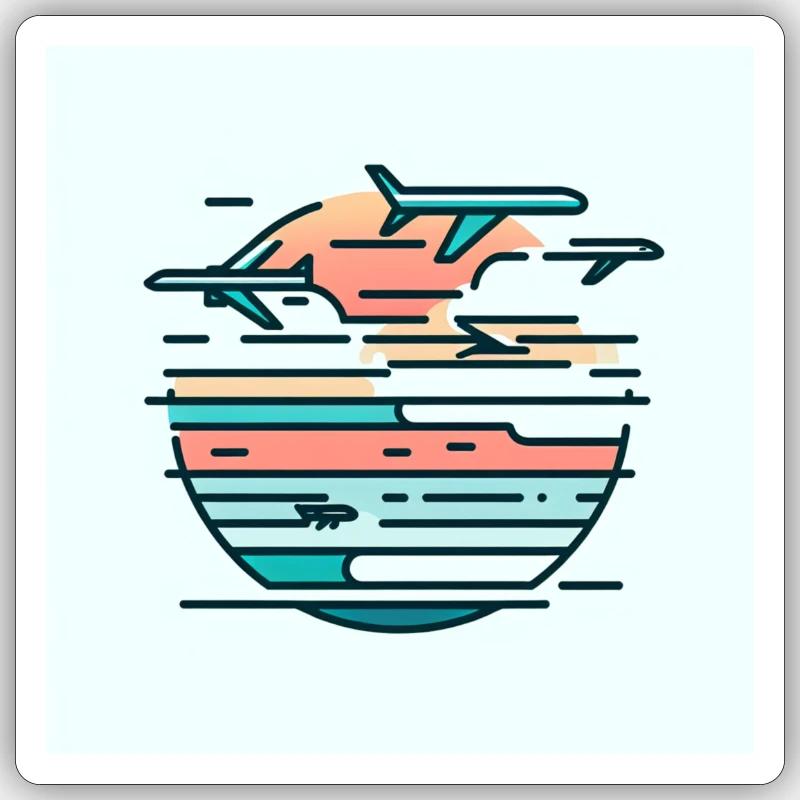 Sticker size S (10 x 10 cm) -