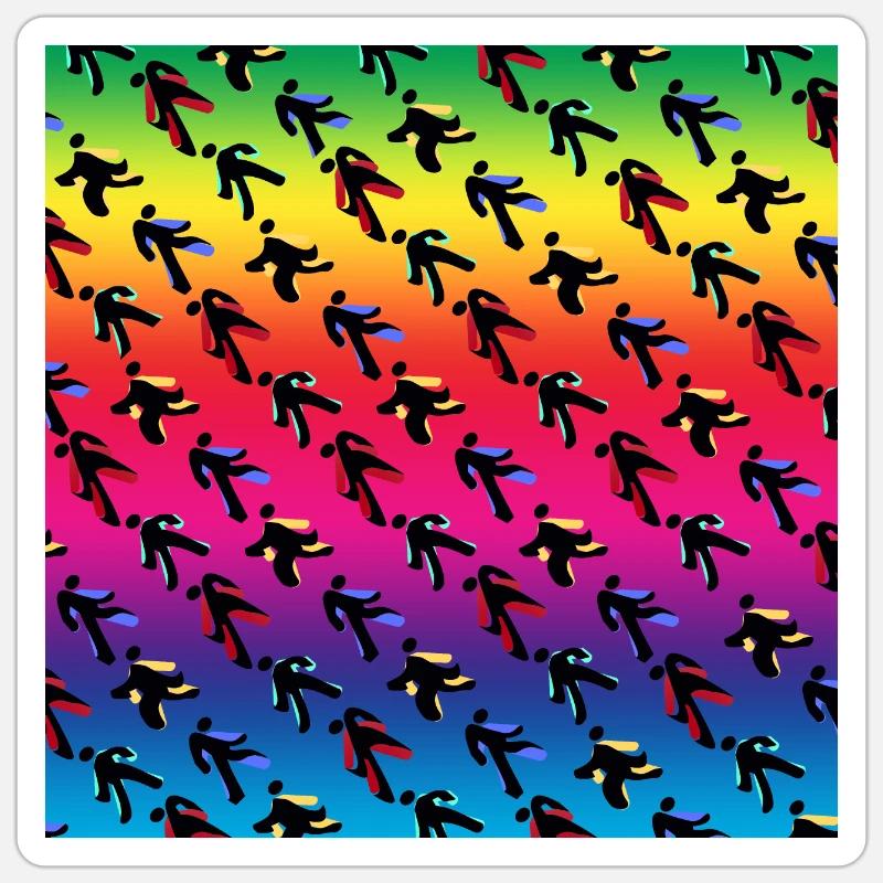 Sticker taille S (10 x 10 cm) - 