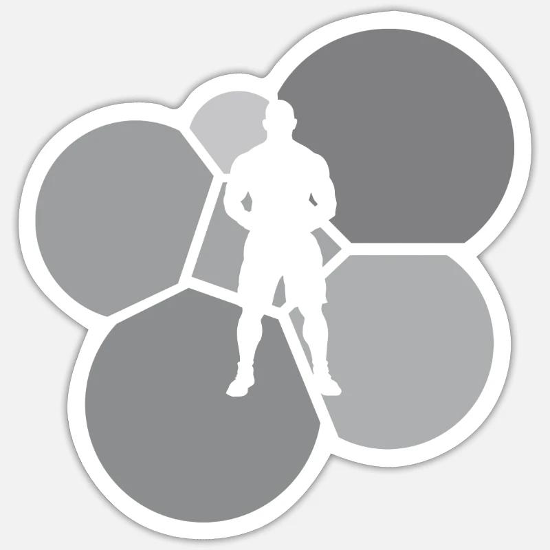Sticker Größe S (10 x 10 cm) - 