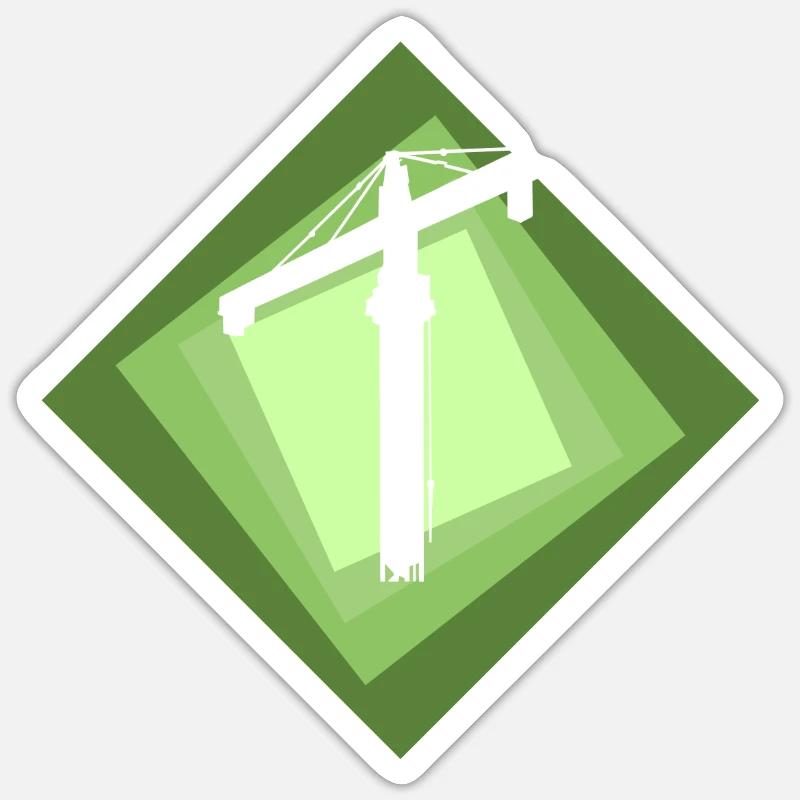 Sticker Größe S (10 x 10 cm) - 