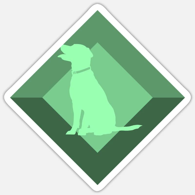 Sticker Größe S (10 x 10 cm) - 