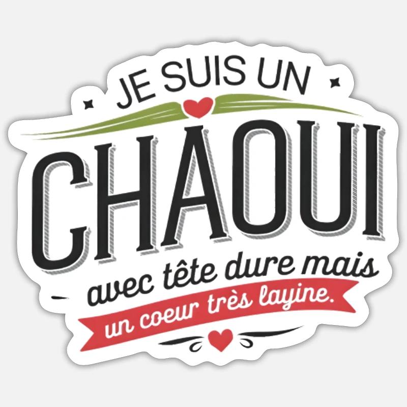 Chaoui Sticker taille S (10 x 10 cm)