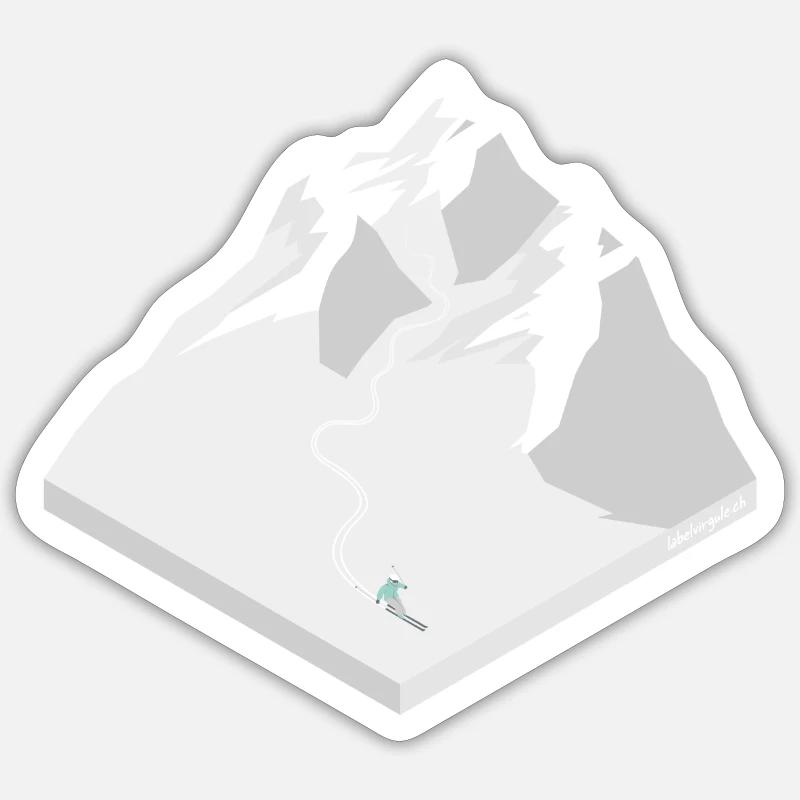 Sticker taille S (10 x 10 cm) - 