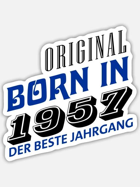 jahrgang11 - Sticker Größe S (10 x 10 cm) - Mattweiß