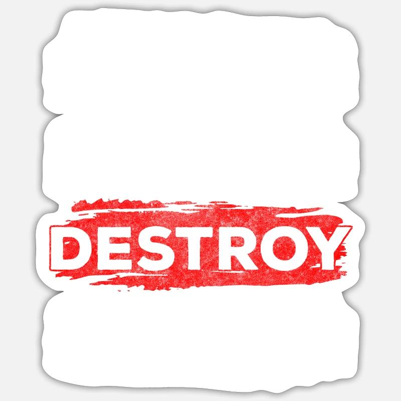 Sticker size S (10 x 10 cm) -