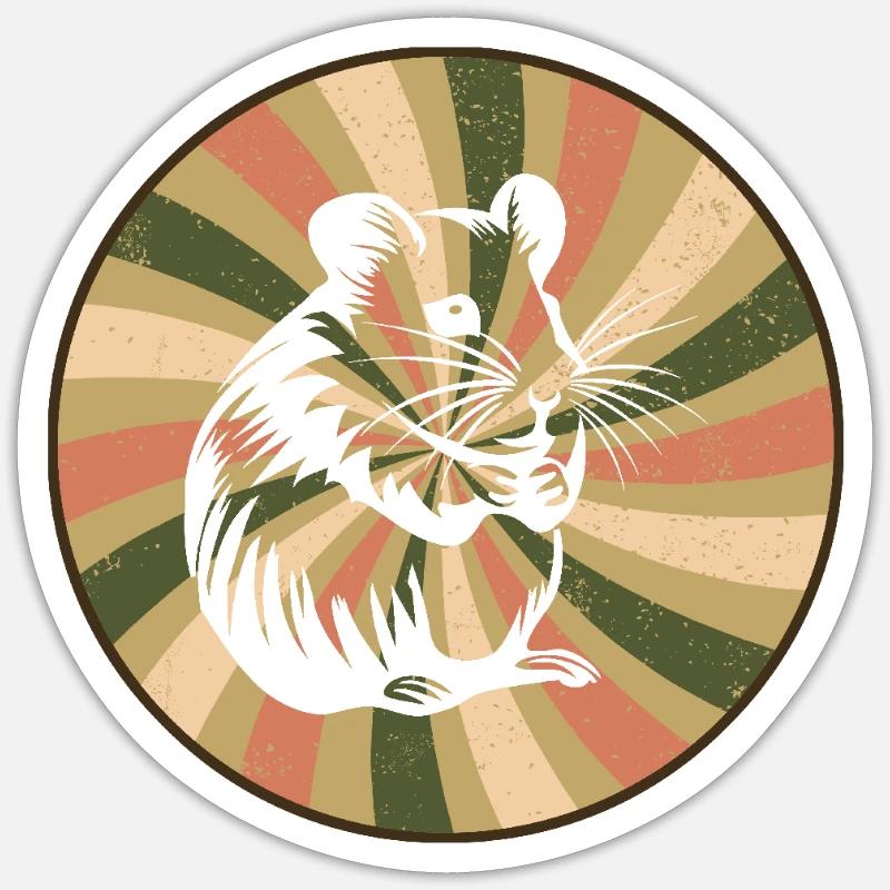 Sticker taille S (10 x 10 cm) - 