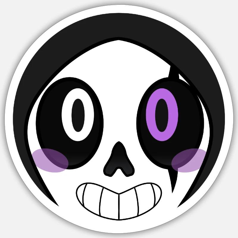Epic - Sticker Größe S (10 x 10 cm) - Mattweiß