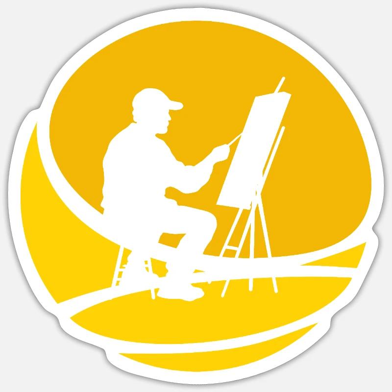 Sticker Größe S (10 x 10 cm) - 