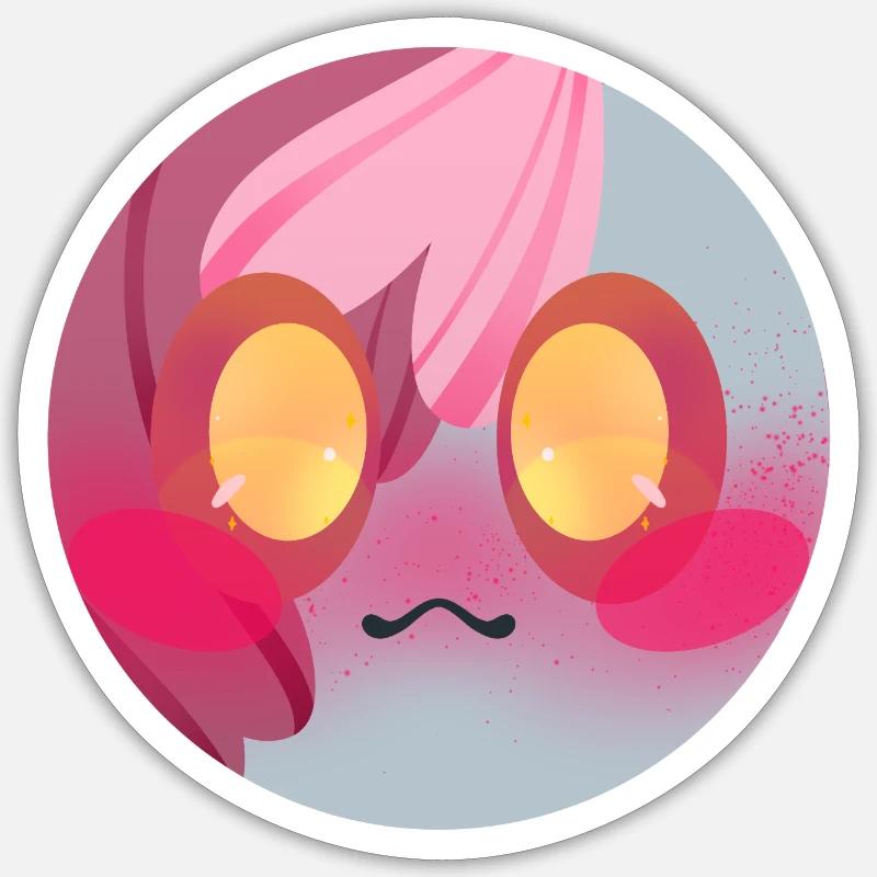 Bubble Sticker Größe S (10 x 10 cm)