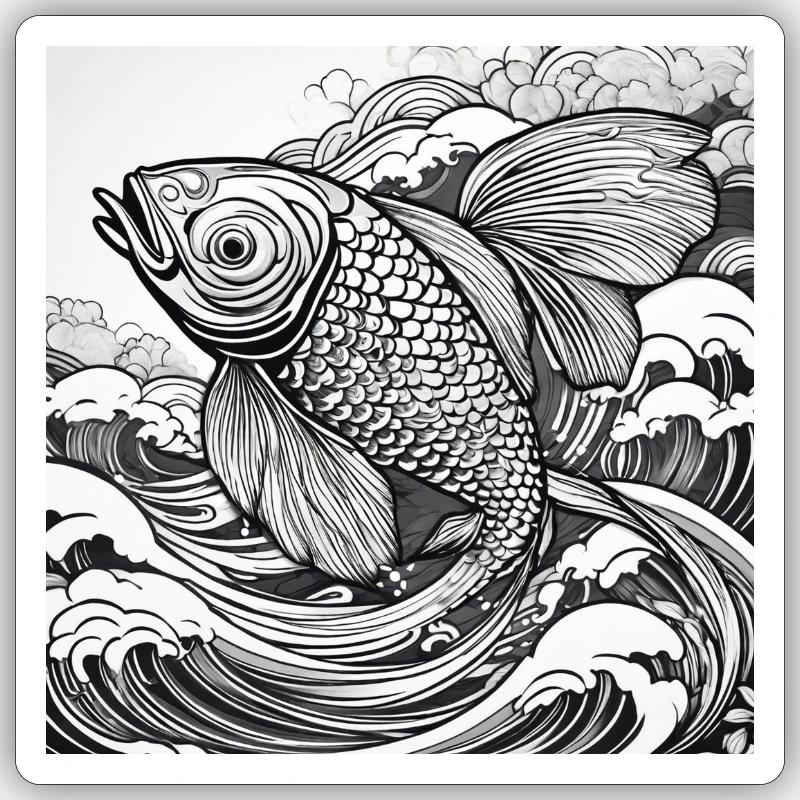 Sticker Größe S (10 x 10 cm) - 