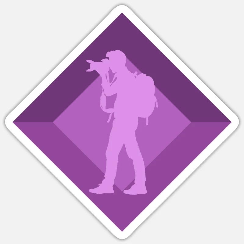 Sticker taille S (10 x 10 cm) - 