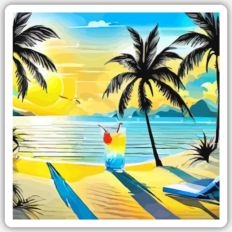 Sticker Größe S (10 x 10 cm) - 