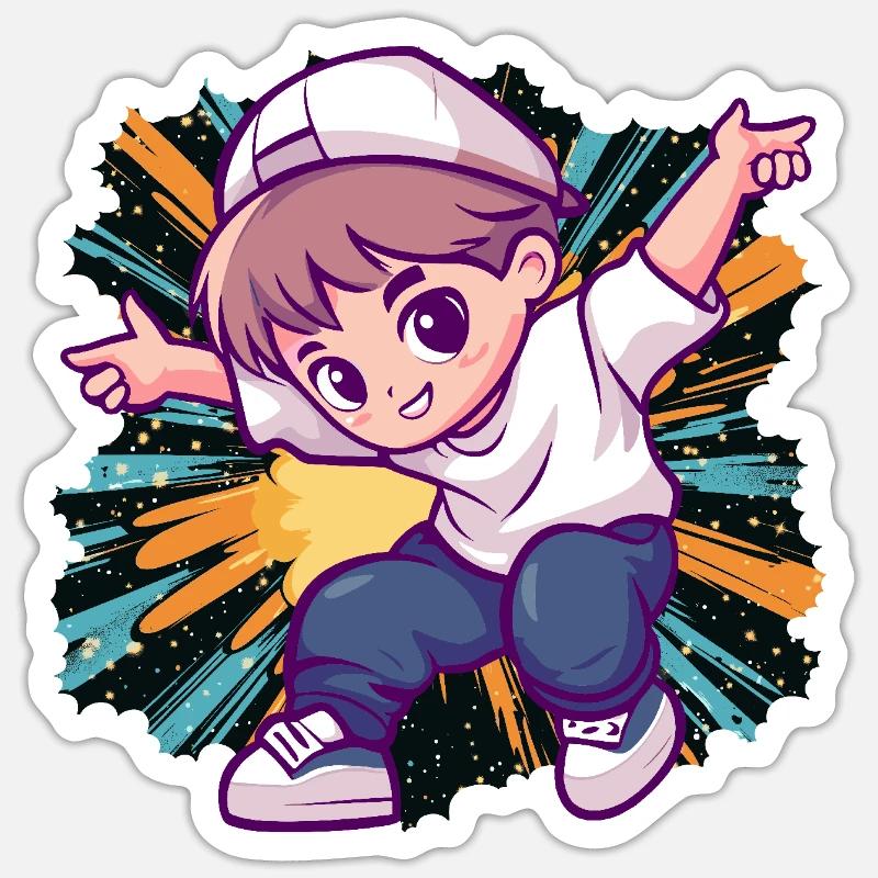 Sticker taille S (10 x 10 cm) - 