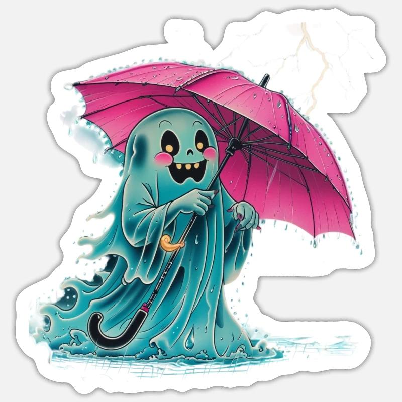 Geist Sticker Größe S (10 x 10 cm)