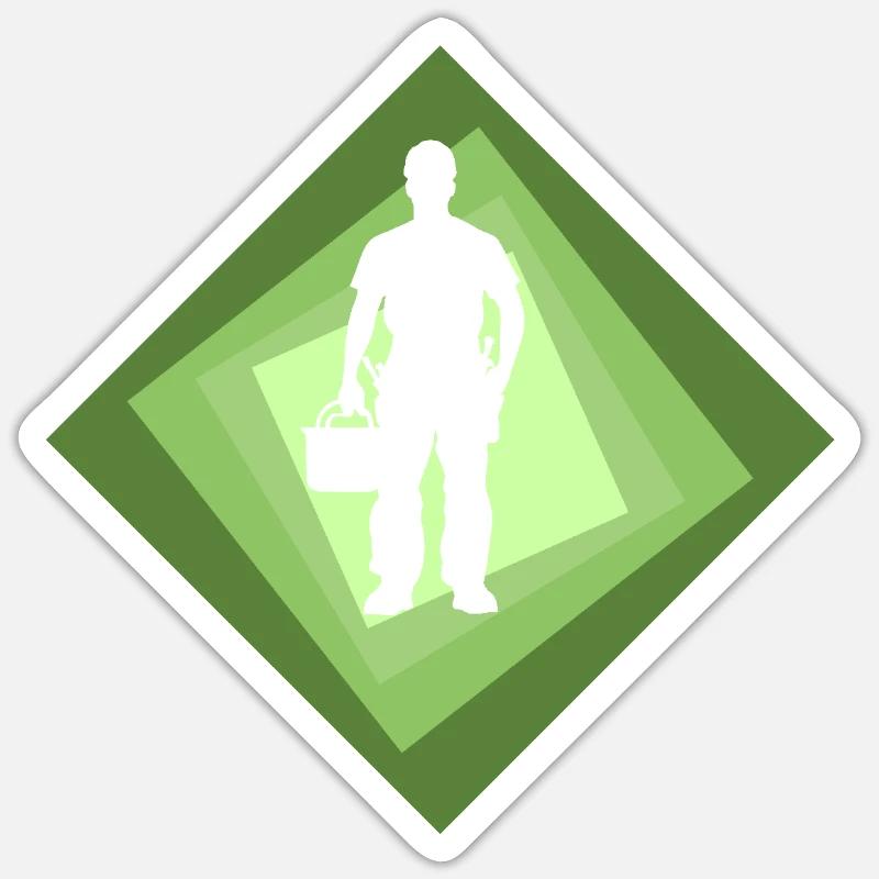 Sticker size S (10 x 10 cm) - 