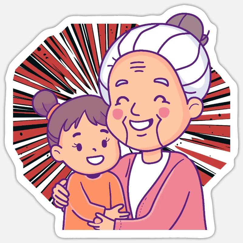 Sticker Größe S (10 x 10 cm) - 