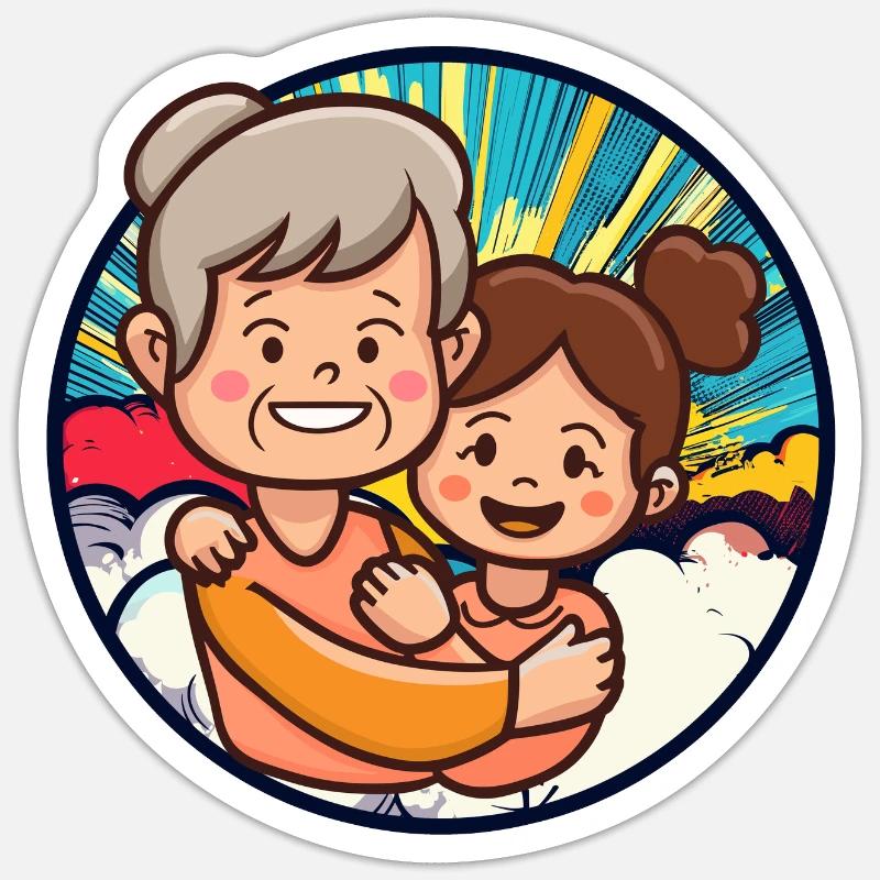 Sticker Größe S (10 x 10 cm) - 
