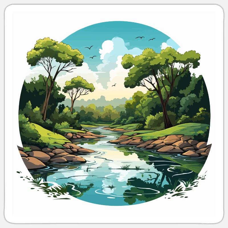 Sticker taille S (10 x 10 cm) -