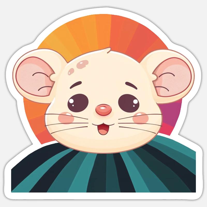 Sticker taille S (10 x 10 cm) - 