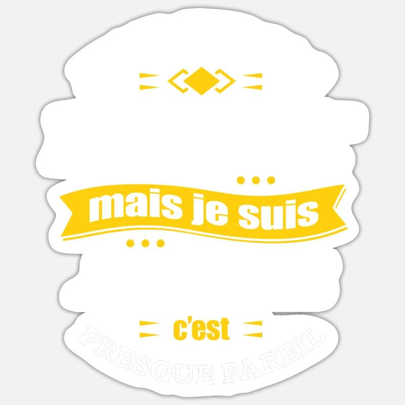 Sticker taille S (10 x 10 cm) -