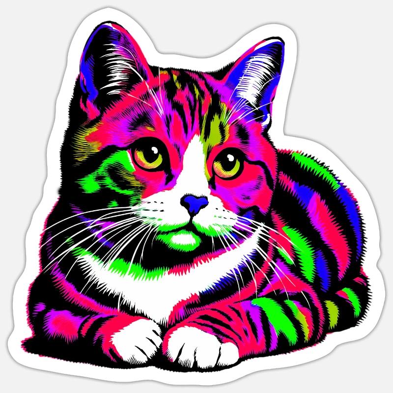 Sticker taille S (10 x 10 cm) - 