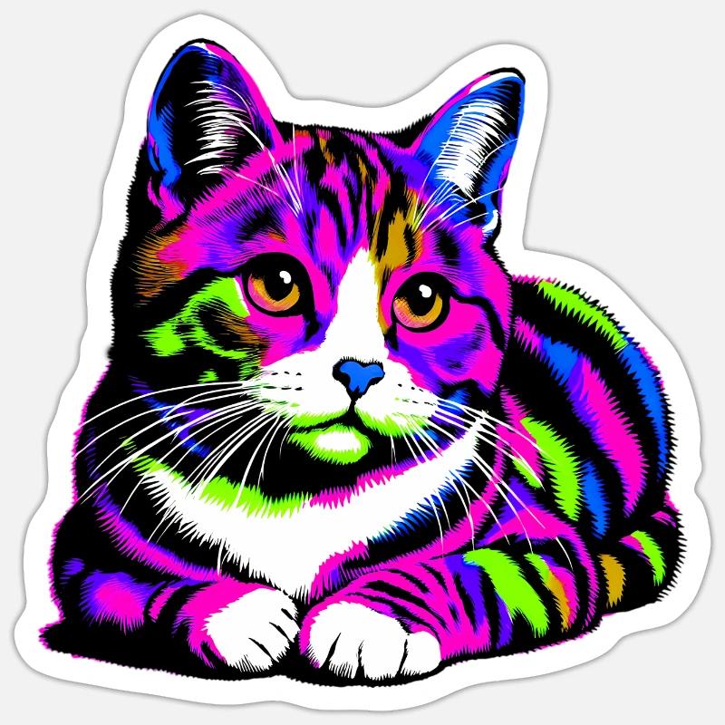 Sticker taille S (10 x 10 cm) - 