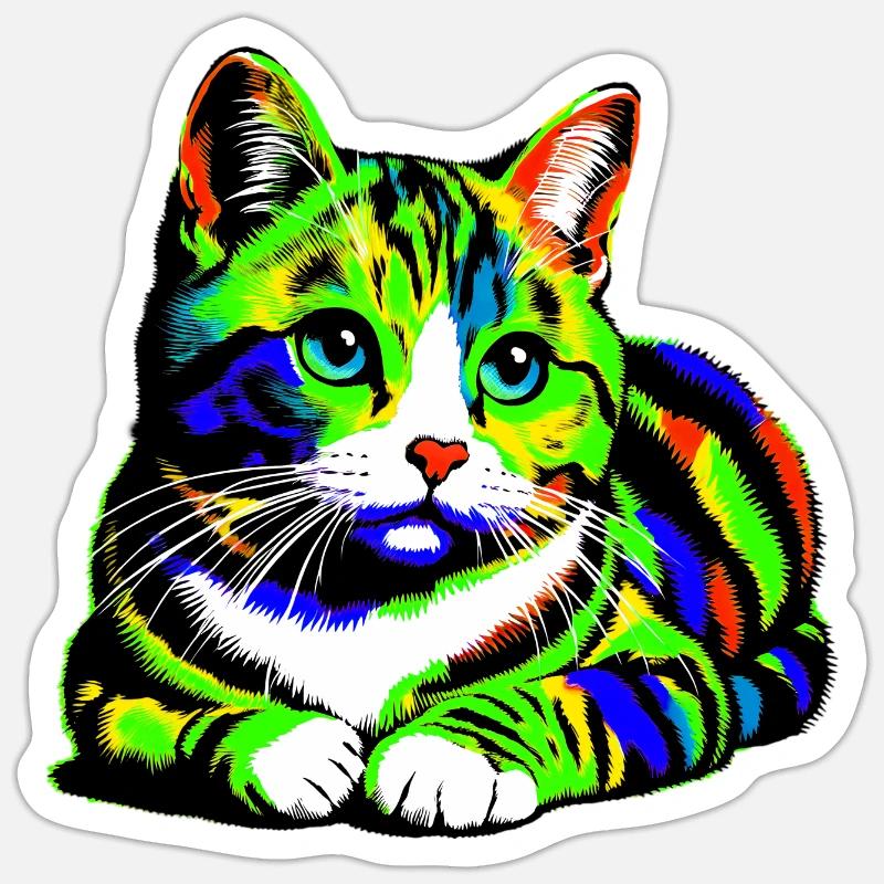 Sticker taille S (10 x 10 cm) - 