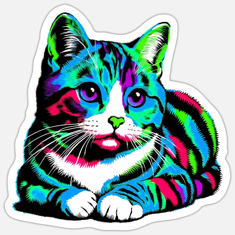 Sticker Größe S (10 x 10 cm) - 
