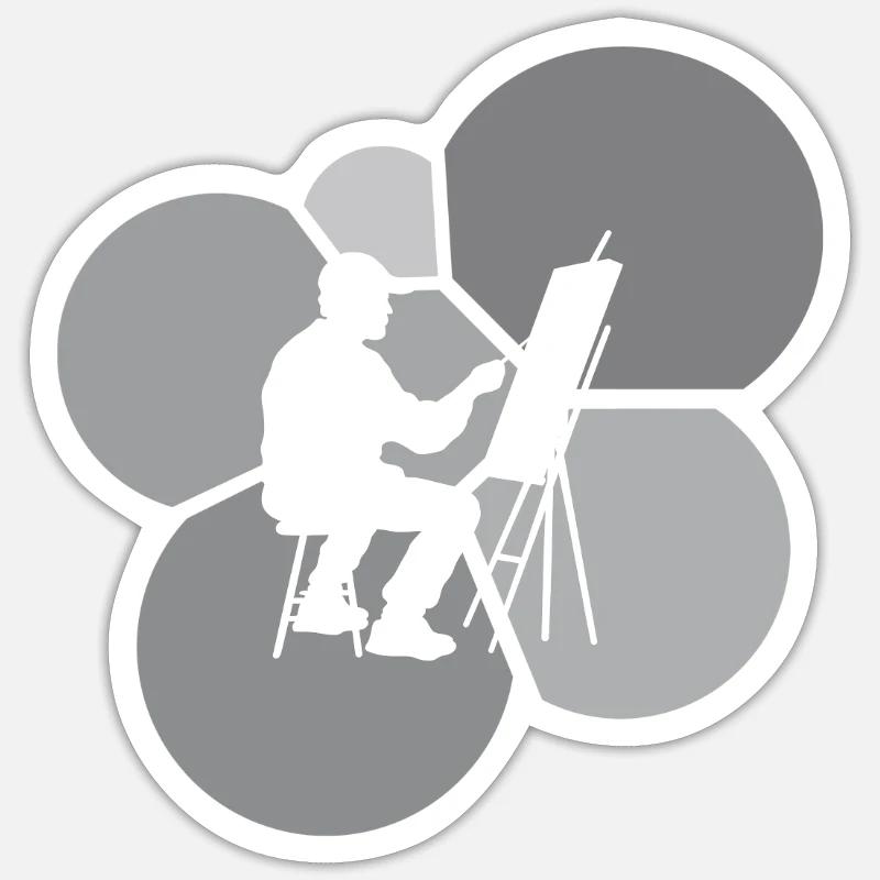 Sticker taille S (10 x 10 cm) - 
