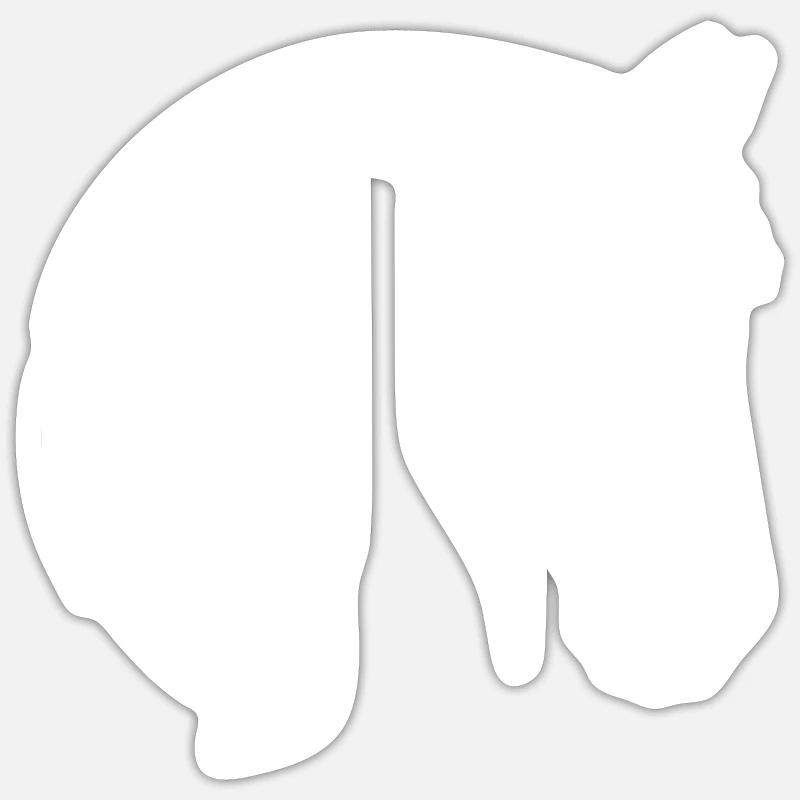 Equestrian Elegance Sticker size S (10 x 10 cm)