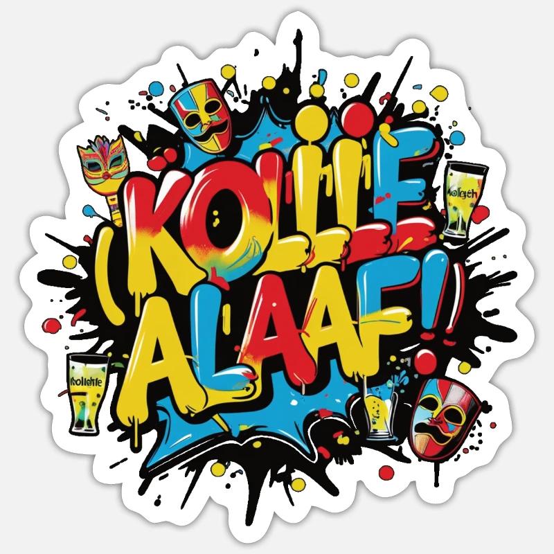 Sticker Größe S (10 x 10 cm) - 