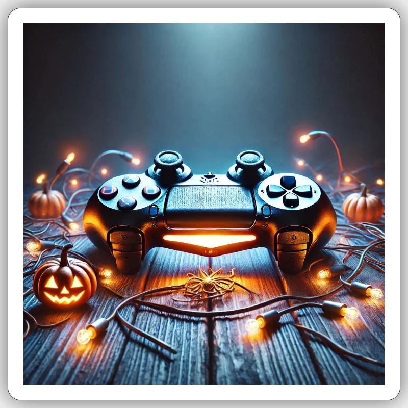 Manette PS - Sticker taille S (10 x 10 cm) - blanc mat