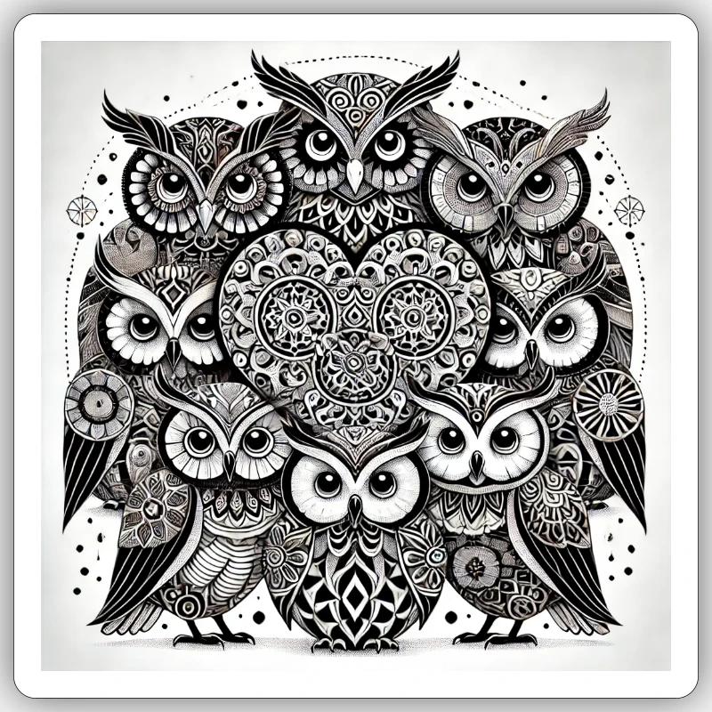 Sticker Größe S (10 x 10 cm) - 