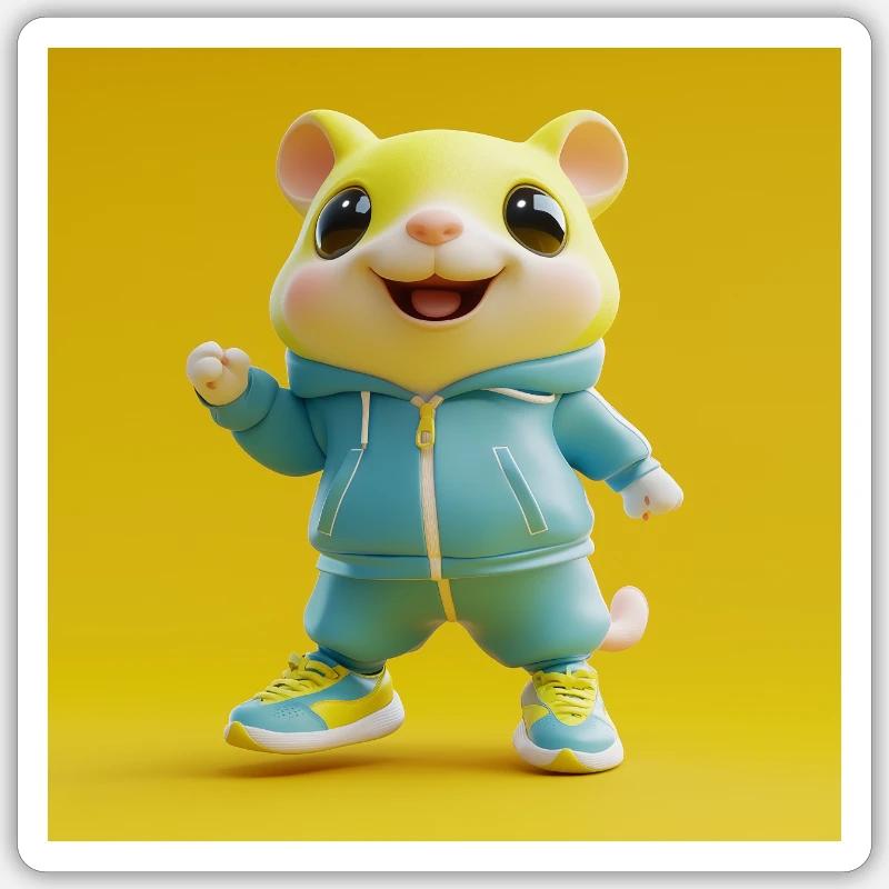 Sticker taille S (10 x 10 cm) - 