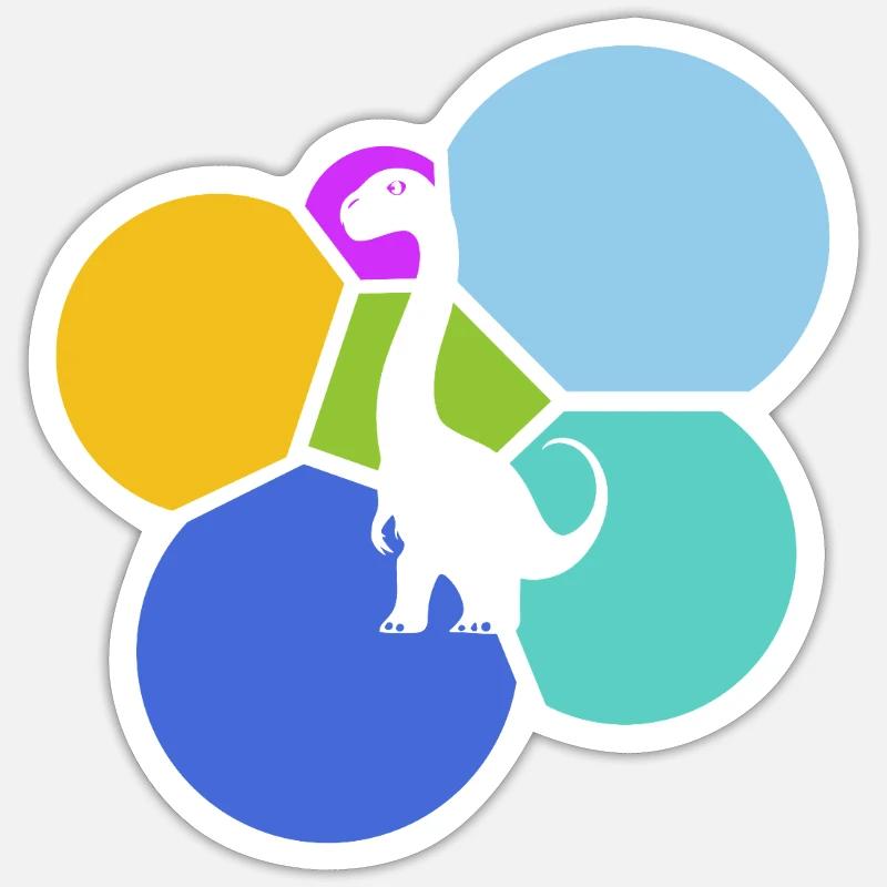 Sticker Größe S (10 x 10 cm) - 