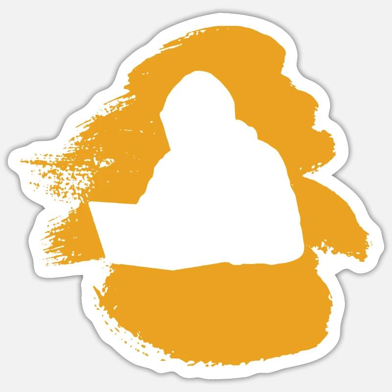 Hacking Computer Science Sticker size S (10 x 10 cm)