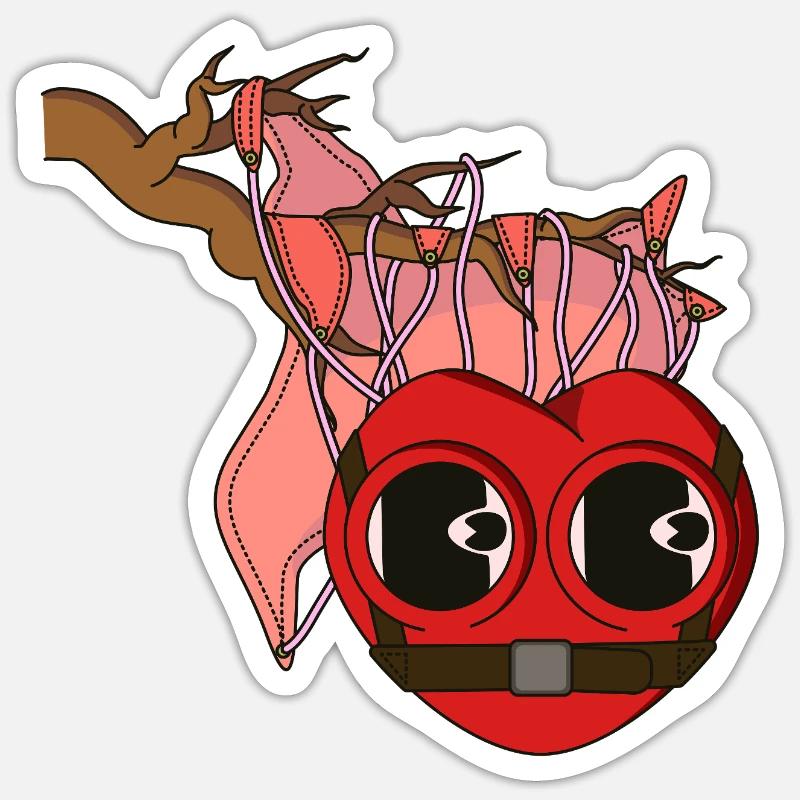 Sticker Größe S (10 x 10 cm) - 